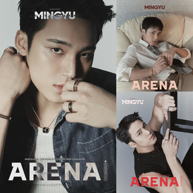 SEVENTEEN MINGYU Arena Homme Korea Magazine March 2024