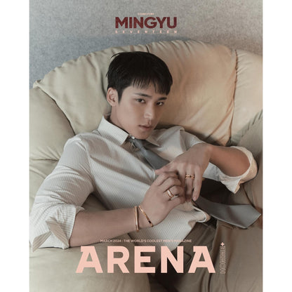 SEVENTEEN MINGYU Arena Homme Korea Magazine March 2024