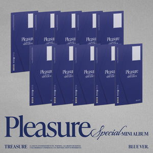 TREASURE - PLEASURE Special Mini Album BLUE Ver