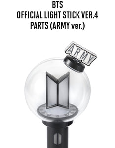 BTS OFFICIAL LIGHT STICK VER.4 PARTS (Lightstick NOT Included) – K
