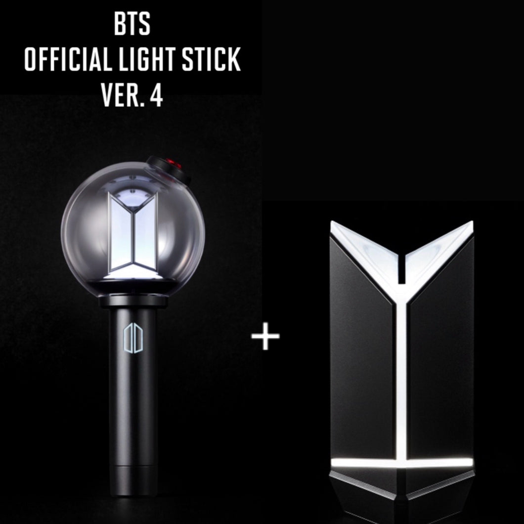 BTS OFFICIAL LIGHT STICK VER.4 + CRADLE SET – K-STAR