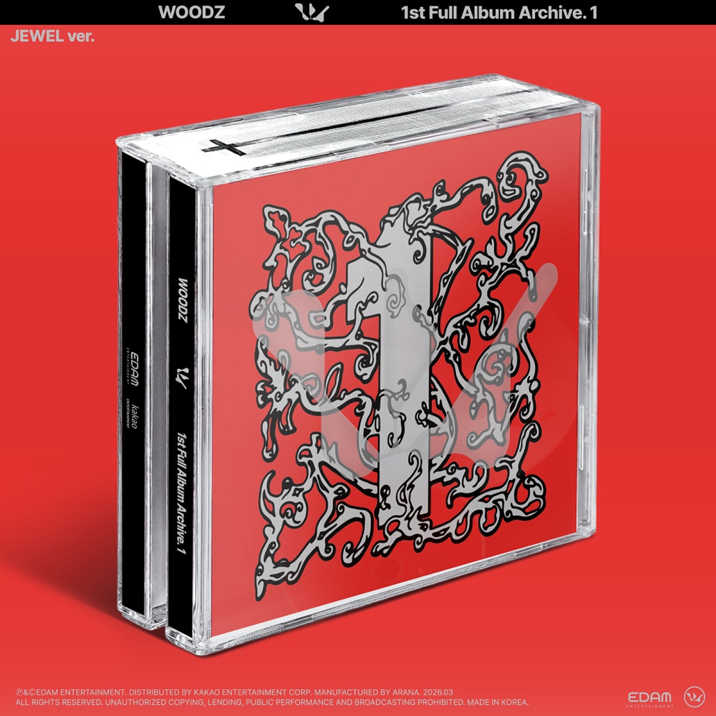 WOODZ - ARCHIVE. 1 The 1st Full Album JEWEL Ver