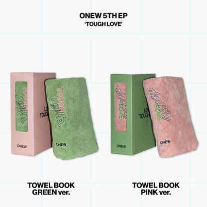 ONEW - TOUGH LOVE 5th EP Mini Album TOWEL BOOK Ver