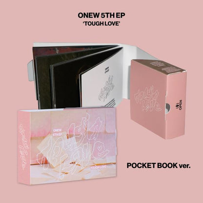 ONEW - TOUGH LOVE 5th EP Mini Album POCKET BOOK Ver