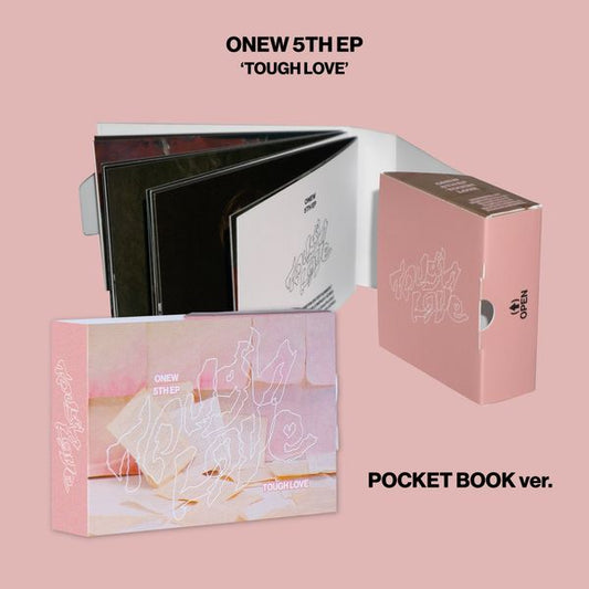 ONEW - TOUGH LOVE 5th EP Mini Album POCKET BOOK Ver