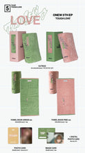 ONEW - TOUGH LOVE 5th EP Mini Album TOWEL BOOK Ver