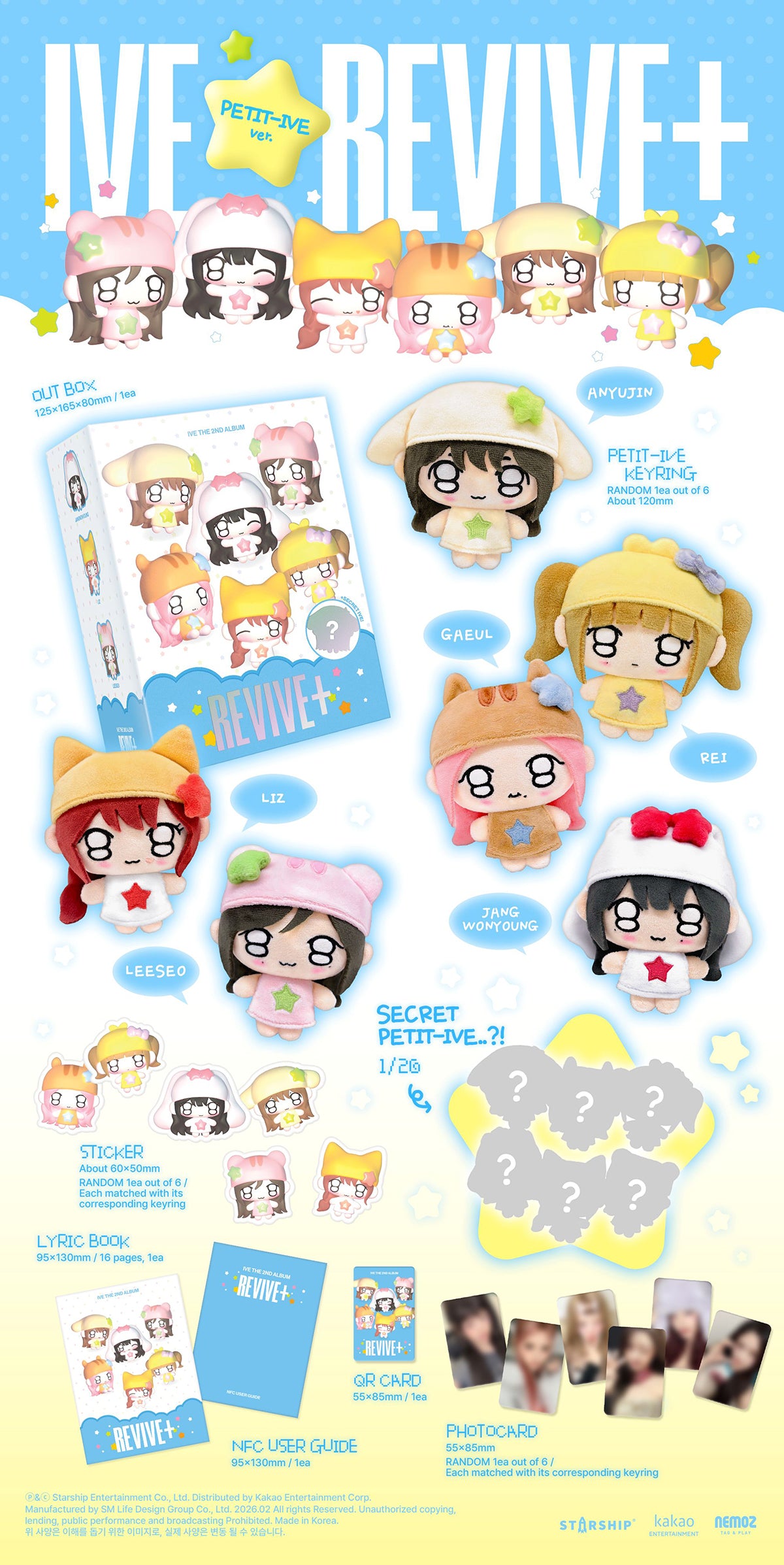 IVE - REVIVE 2nd Album PETIT-IVE Ver.