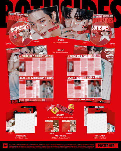 NCT JNJM - BOTH SIDES 1st Mini Album POSTER Ver