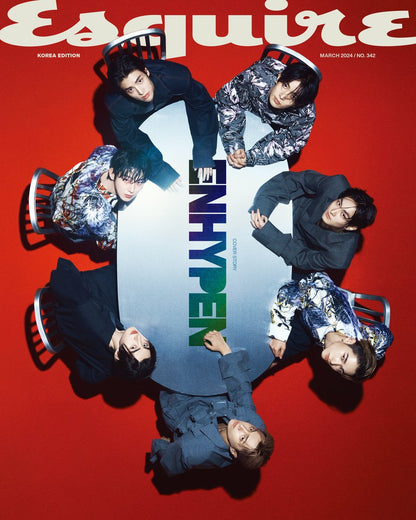 ENHYPEN Esquire Korea Magazine March 2024