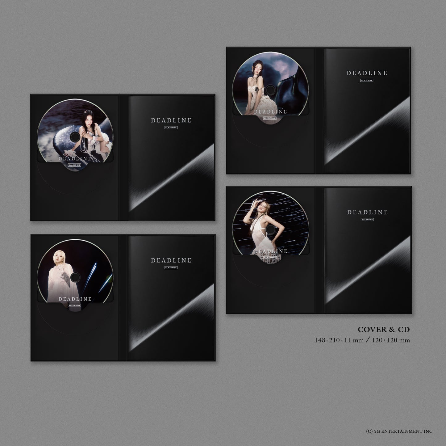 BLACKPINK - DEADLINE 3rd Mini Album SILVER Ver.