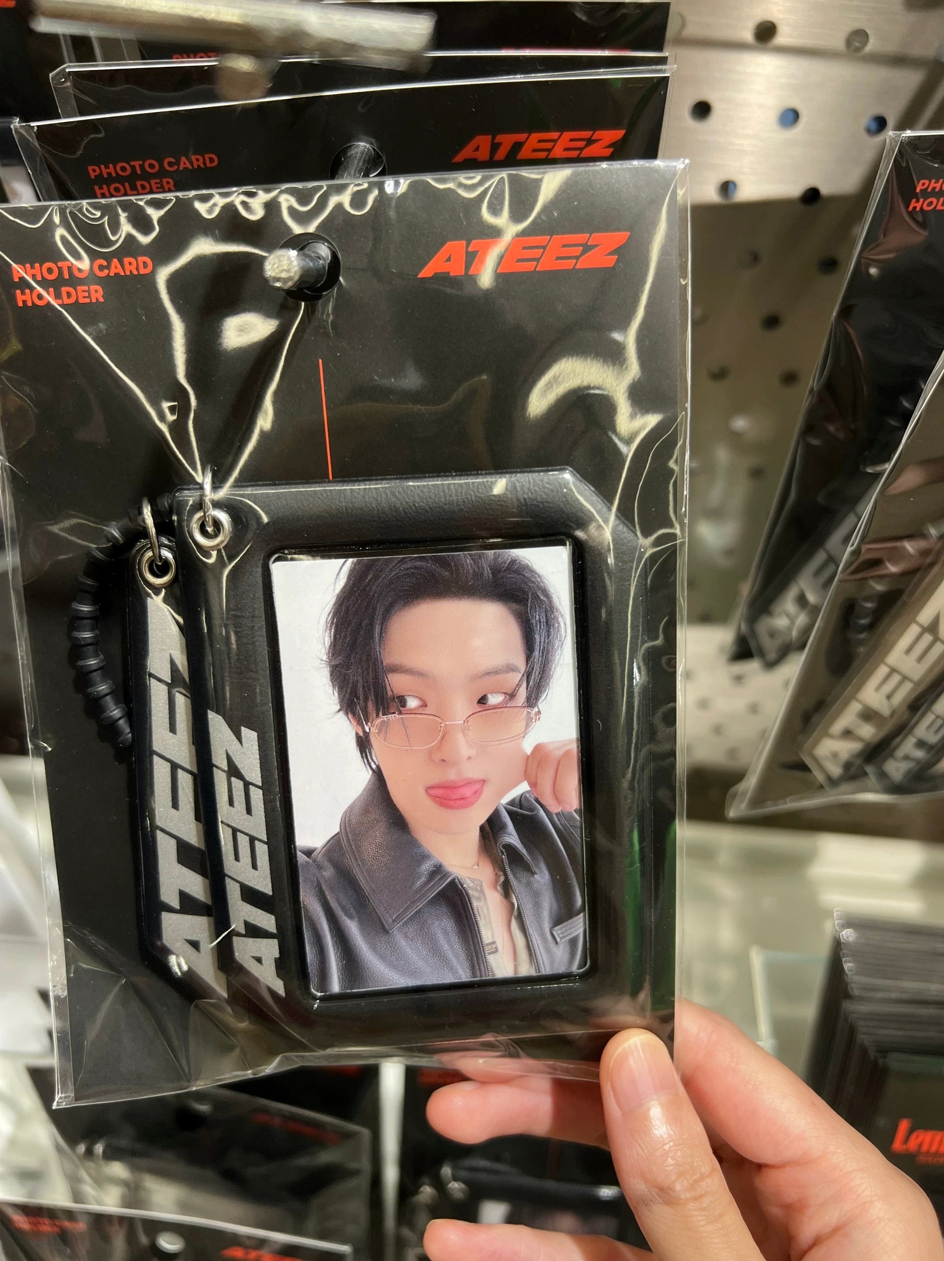 ATEEZ Japan Official Lemon Drop Photocard Holder – K-STAR
