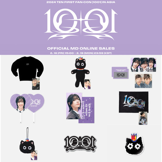 NCT WAYV TEN - 2024 TEN FIRST FAN-CON 1001 IN ASIA Official MD
