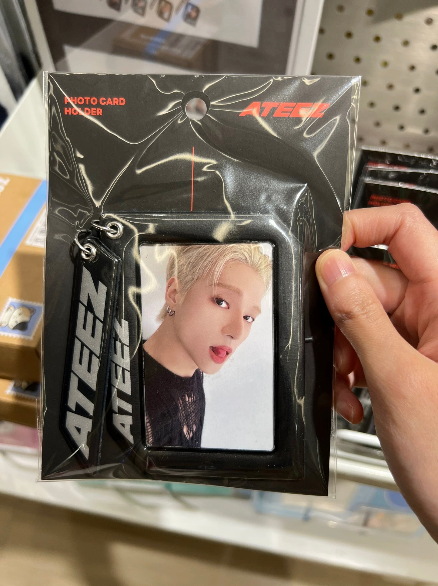 ATEEZ Japan Official Lemon Drop Photocard Holder