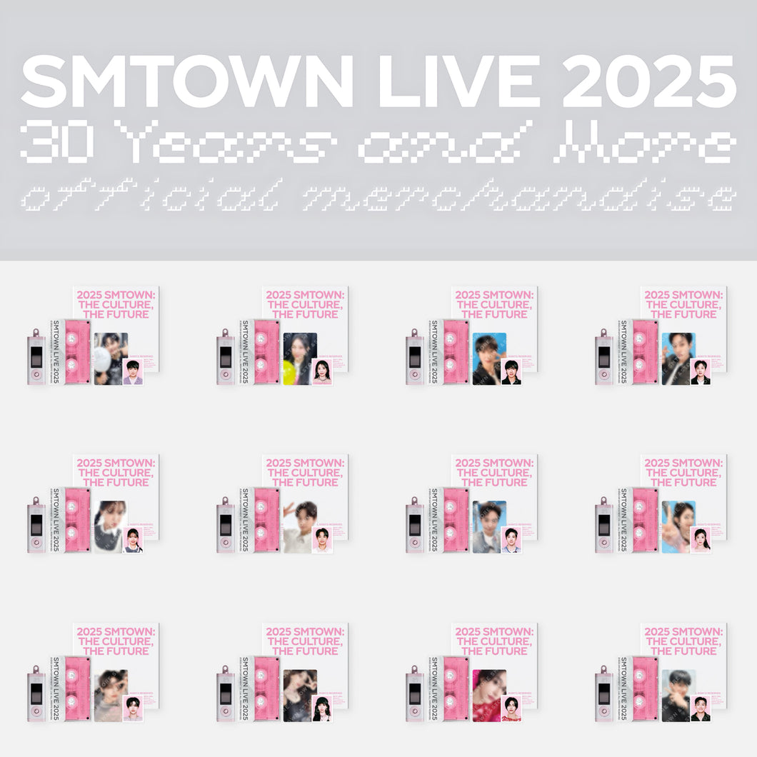 SMTOWN LIVE 2025 30 Years and More 2nd MD MP3 Player Set Official MD