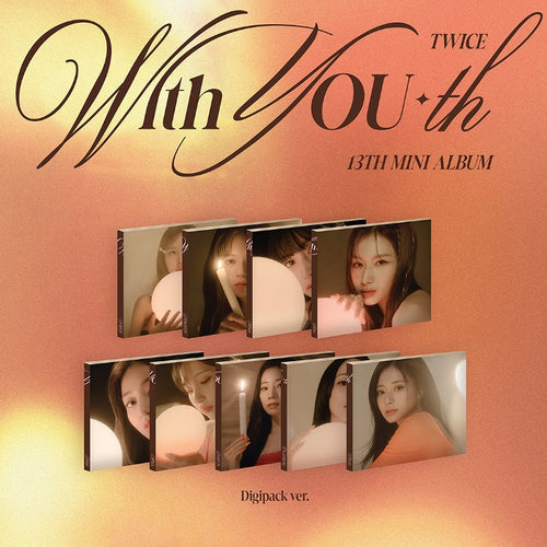 TWICE 13th Mini Album With YOU-th  Digipack Version + PO Photocard (You can Choose Version)
