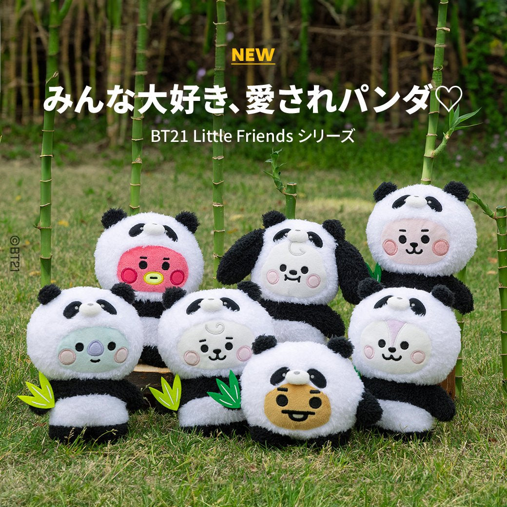 BT21 Baby JAPAN Official Panda Tatton S Size 20cm