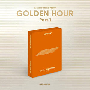 ATEEZ - 10th Mini Album GOLDEN HOUR Part. 1 Platform Version