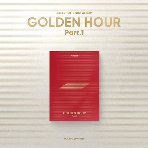 ATEEZ - 10th Mini Album GOLDEN HOUR Part. 1 POCA Version