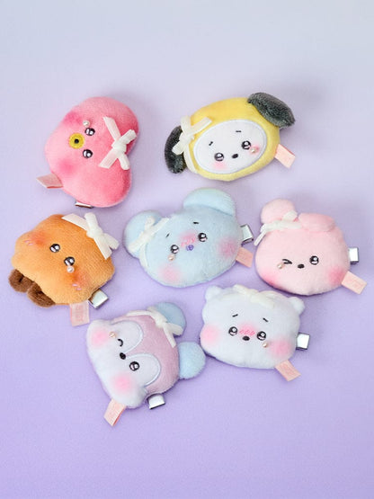 BT21 Official Ribboned U Random Hair Pin