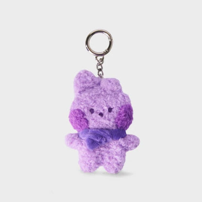 BT21 Official Mini Minini Doll Keyring Purple of Wish Edition
