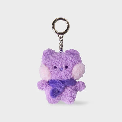 BT21 Official Mini Minini Doll Keyring Purple of Wish Edition