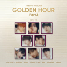 ATEEZ - 10th Mini Album GOLDEN HOUR Part. 1 Digipack Version