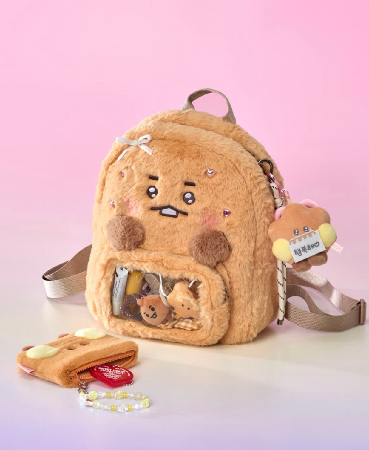 BT21 Official Ribboned U Pocket Mini Bag – K-STAR