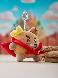 BT21 Official SHOOKY THE KING Plush Keyring