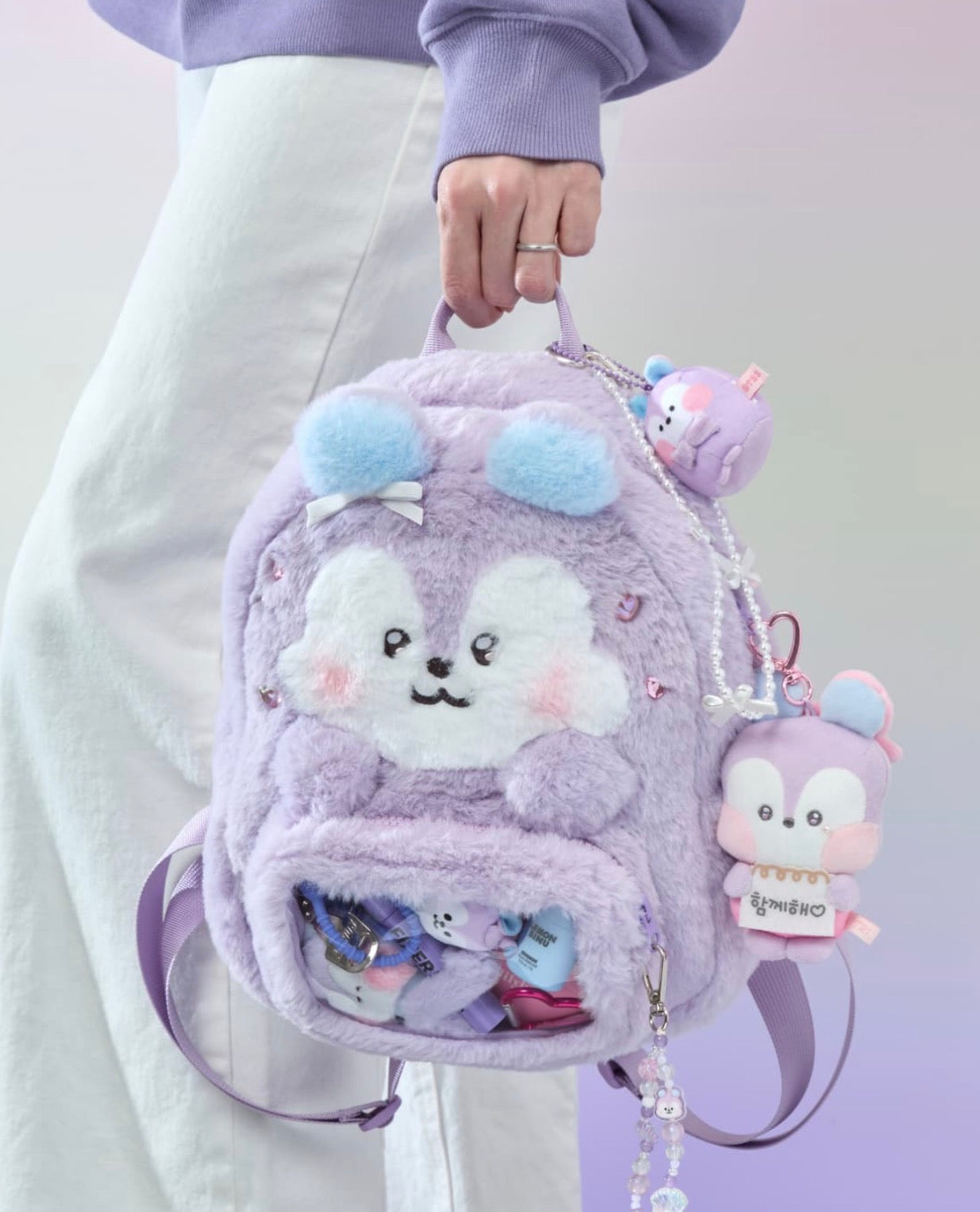 bt21 mini backpack amazon BT21 Official Ribboned U Pocket Mini Bag – K-STAR