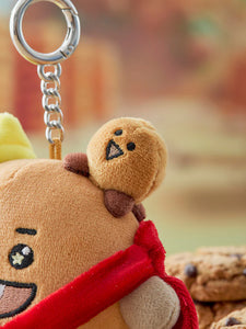 BT21 Official SHOOKY THE KING Plush Keyring