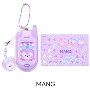 BT21 Official Minini Retro Phone Keyring