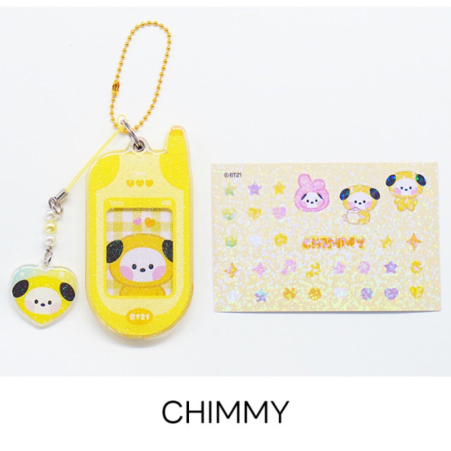 BT21 Official Minini Retro Phone Keyring