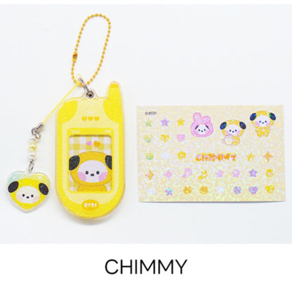 BT21 Official Minini Retro Phone Keyring