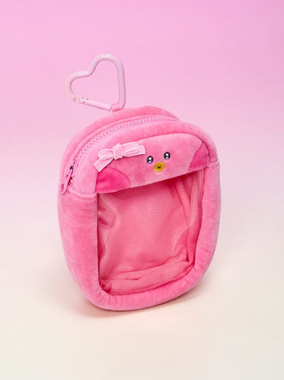 BT21 Official Ribboned U PVC Clear Bag Charm Pouch