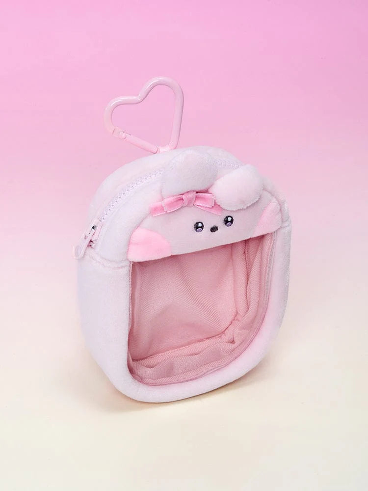 BT21 Official Ribboned U PVC Clear Bag Charm Pouch