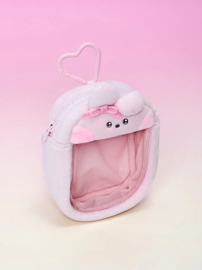 BT21 Official Ribboned U PVC Clear Bag Charm Pouch
