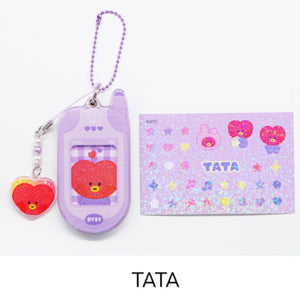 BT21 Official Minini Retro Phone Keyring