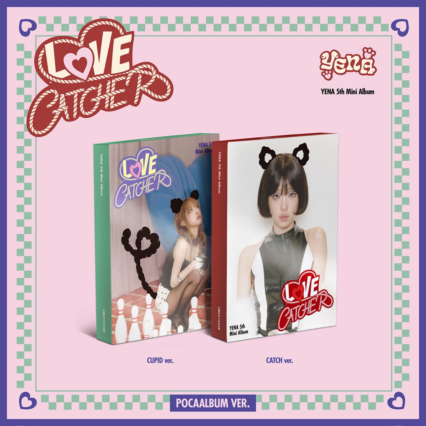 CHOI YENA - LOVE CATCHER 5th Mini Album POCA Ver