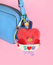 BT21 minini Official I LOVE U Plush Keyring