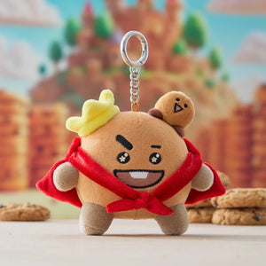 BT21 Official SHOOKY THE KING Plush Keyring