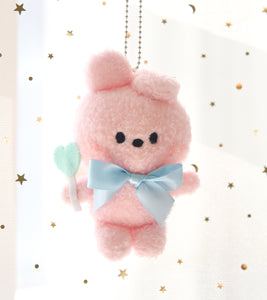 BT21 minini Official ANGEL Plush Keyring