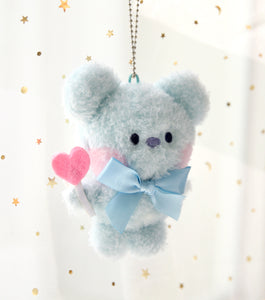 BT21 minini Official ANGEL Plush Keyring