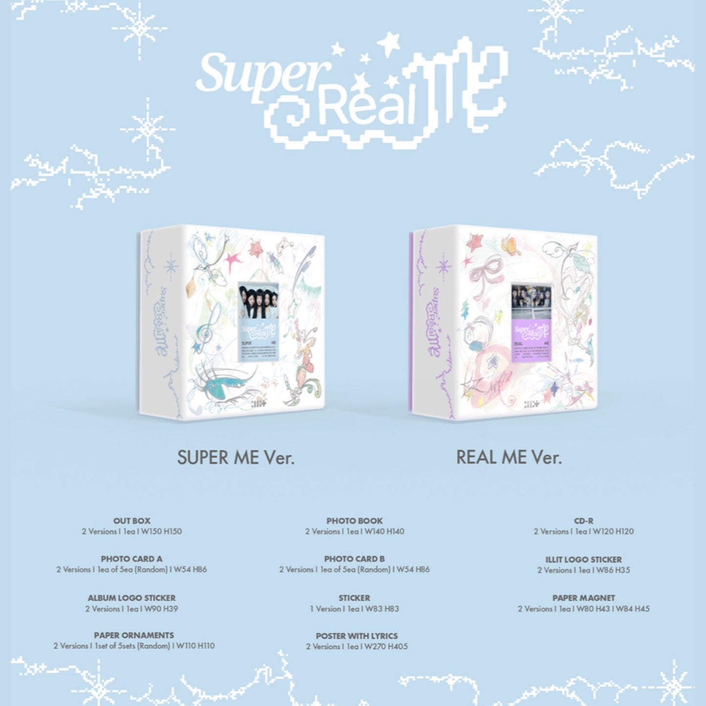 ILLIT - SUPER REAL ME 1st Mini Album
