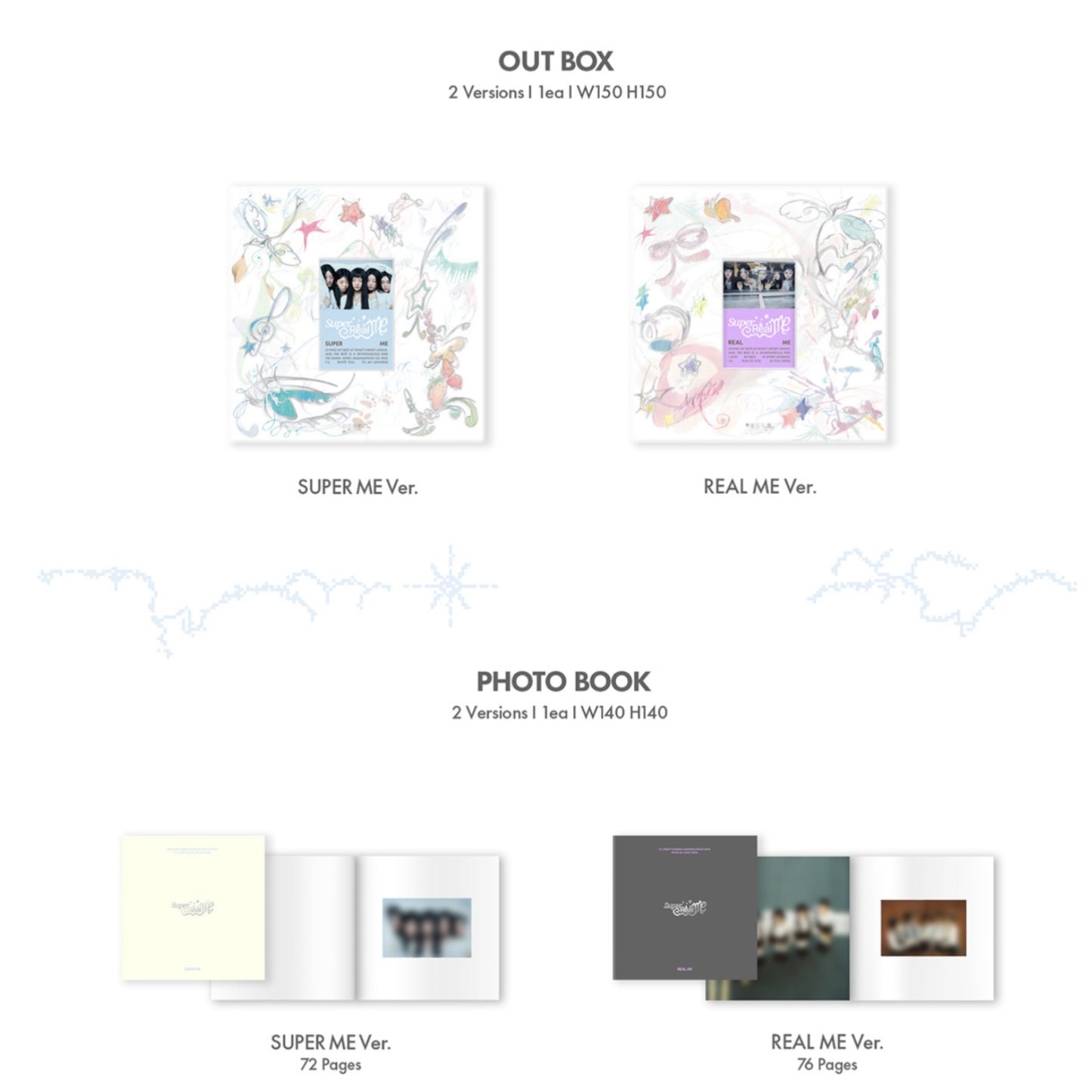 ILLIT - SUPER REAL ME 1st Mini Album