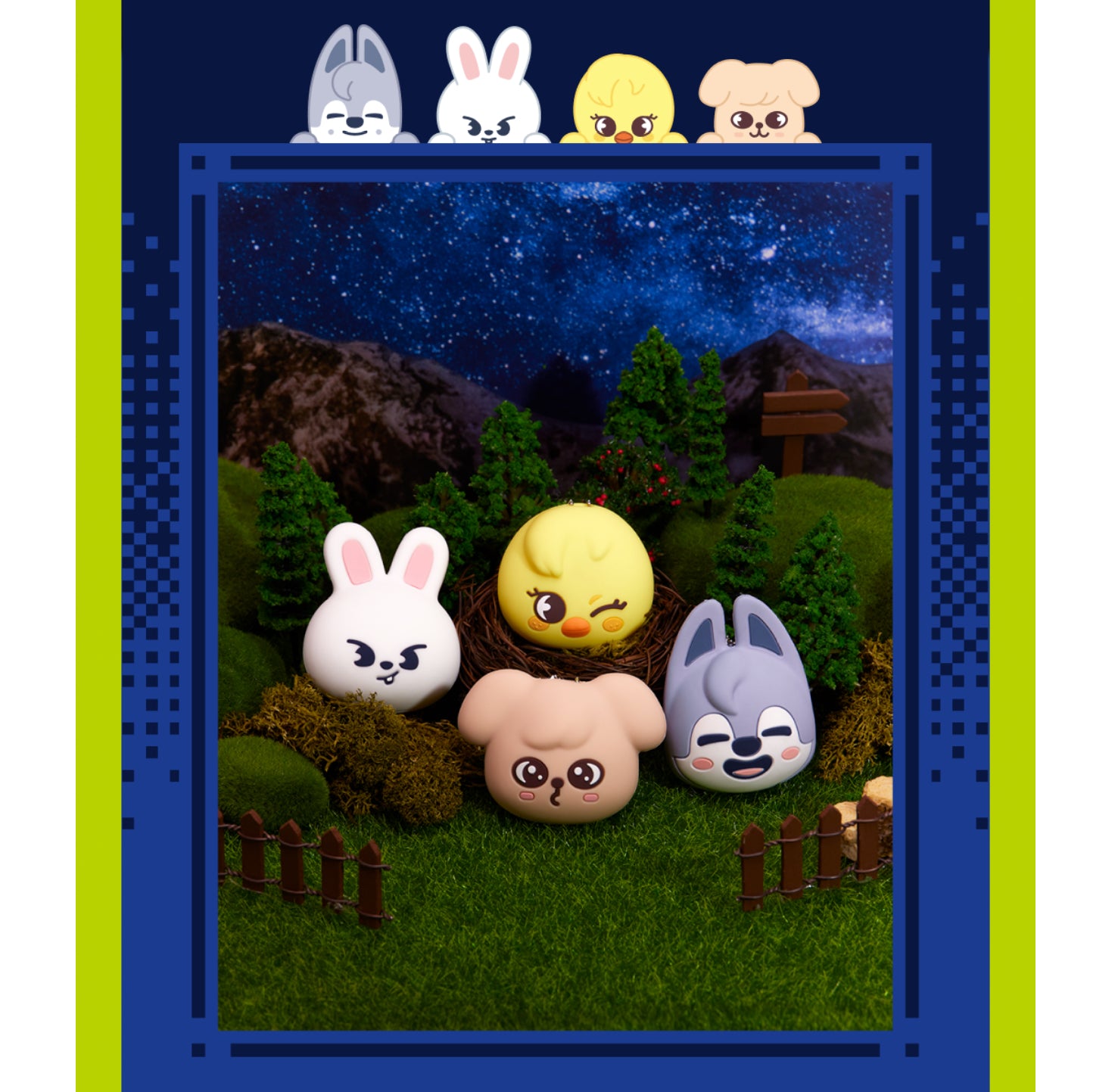 Stray Kids Official SKZOO TAMAGOTCHI & CASE SET – K-STAR