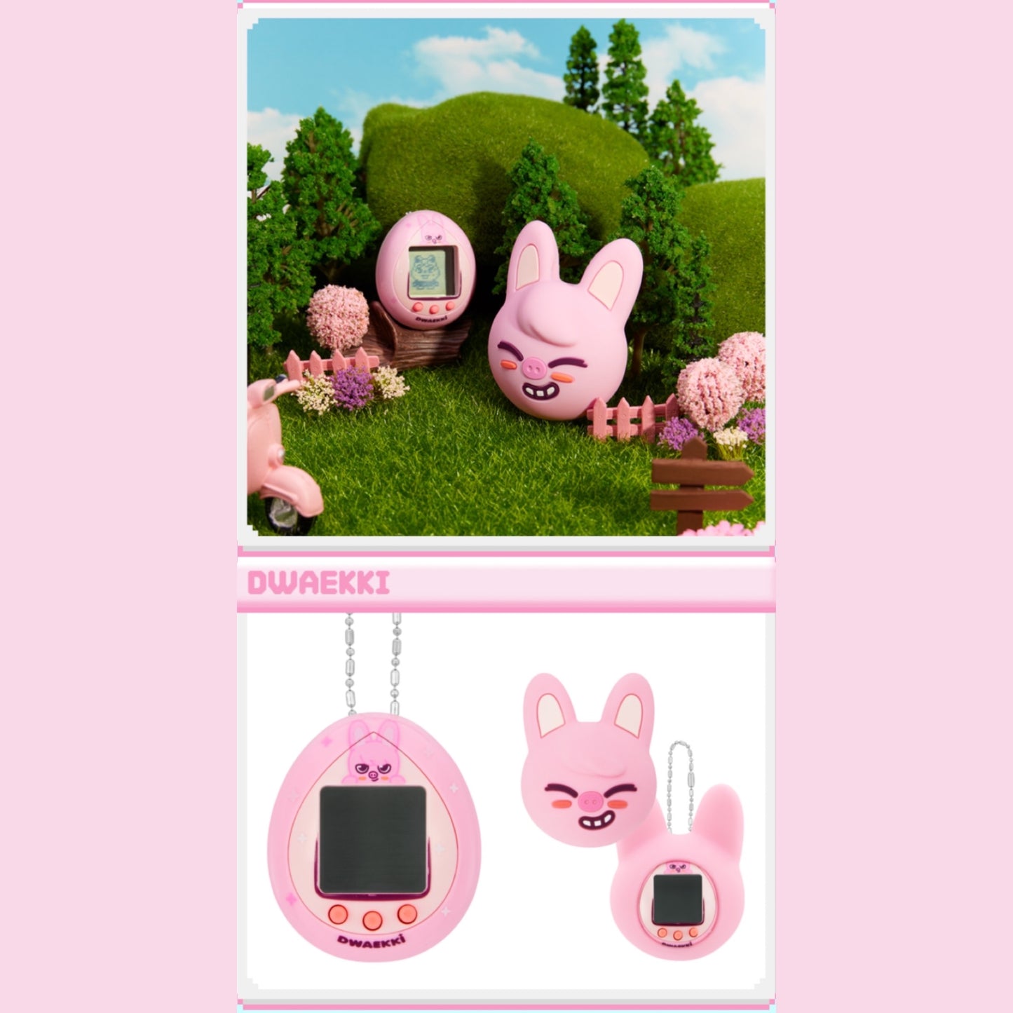 STRAY KIDS Official SKZOO TAMAGOTCHI & CASE SET