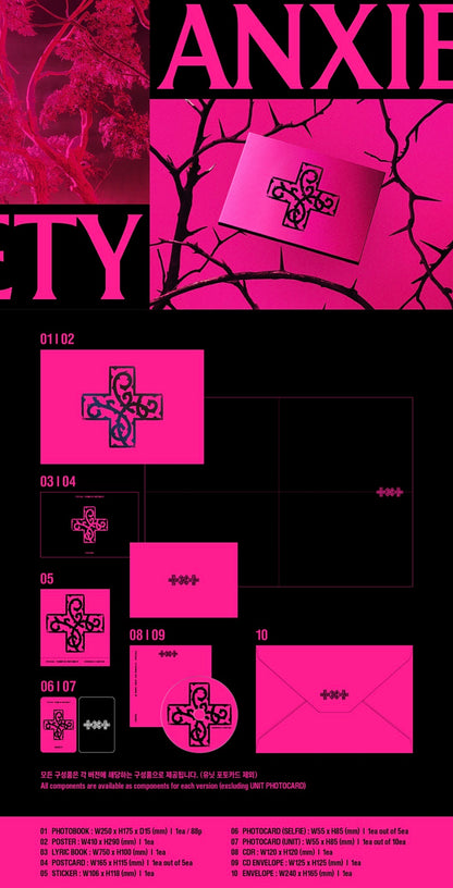 TOMORROW X TOGETHER TXT 7th Year : When The Wind Paused Among The Thorns / 8th Mini Album