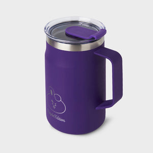 BT21 Official COOKY LocknLock Tumbler 600ml Purple of Wish Edition