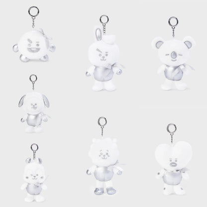 BT21 Official Doll Keyring Silver Edition