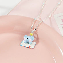 BT21 x SANFU Official 925 Silver Pin Necklace Lucky Day Ver